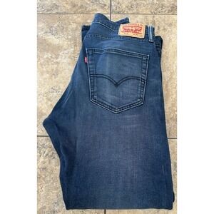 Levi's 512 Slim Taper Fit Jeans Men Blue, 36x32, Denim Fit 36x30